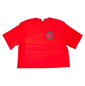 Short and Long Sleeve Red Dry-Fit Shirt
